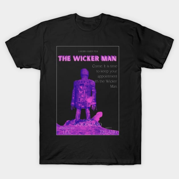 The Wicker Man T-Shirt by Aqua Moon Creations